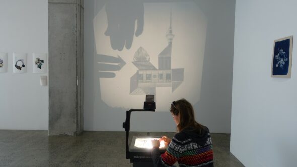 cyanotype modulaire &retroprojecteur